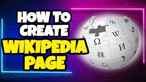 how to make a wikipedia page for yourself|5 Tips To Get Yourself a Personal Wikipedia Page